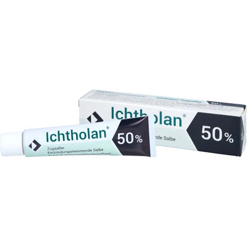 Treatment gonarthrosis, contusions, sprains ICHTHOLAN ointment 50%