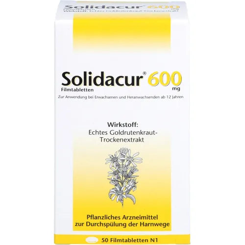 Treatment of kidney stones and kidney gravel SOLIDACUR 600 mg film-coated tablets