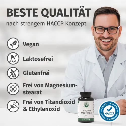Tribulus Terrestris 2250 mg vegan capsules 120 pcs