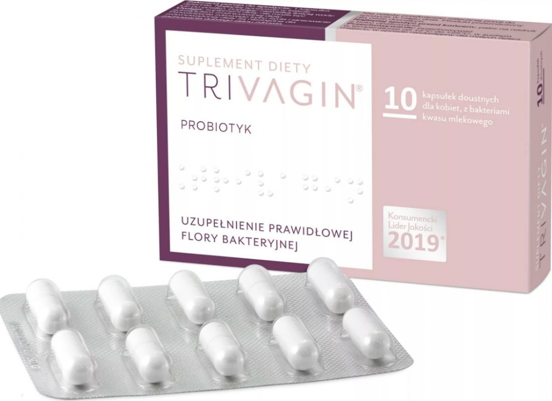 TRIVAGIN x 10 capsules, lactobacillus