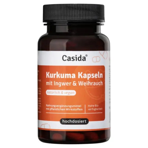 Turmeric, ginger, and frankincense capsules, high dose, 90 capsules
