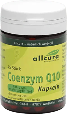 Ubidecarenone, COENZYME Q10 CAPSULES 30 mg UK