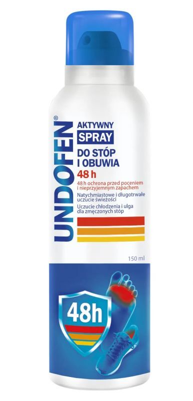 Undofen Active Spray 48h for feet and shoes 150ml