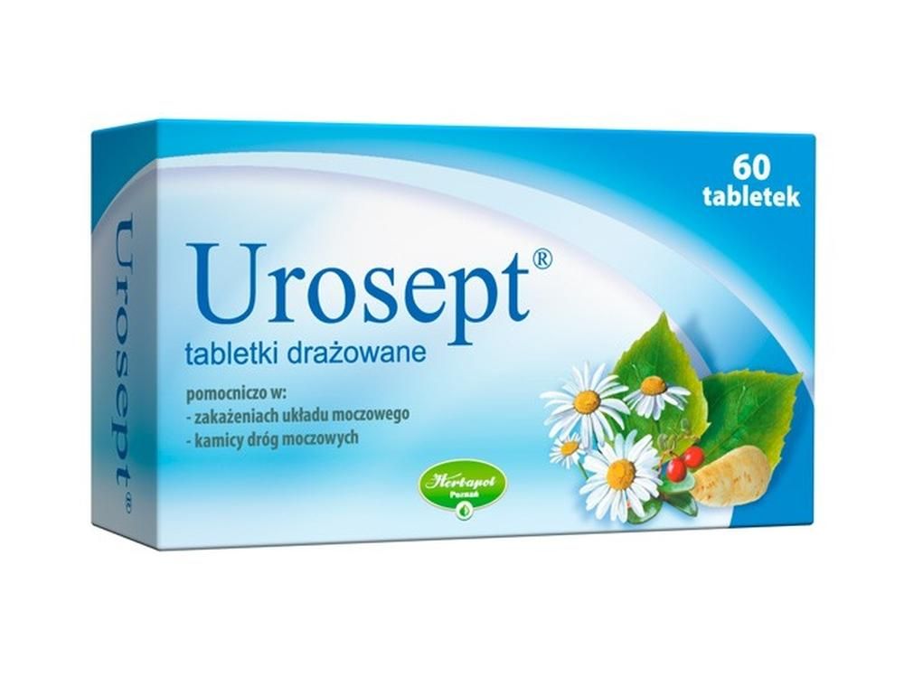 Urosept, urinary tract infections, urolithiasis