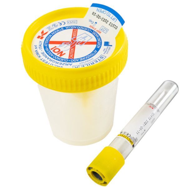 VACUTEST vacuum urine collection kit 1 piece