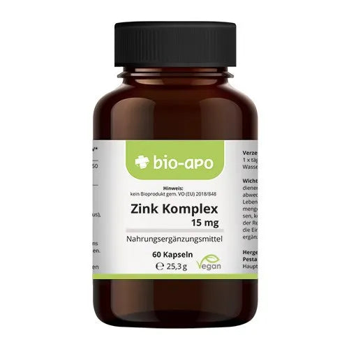 VEGAN Zinc Complex 15 mg Capsules
