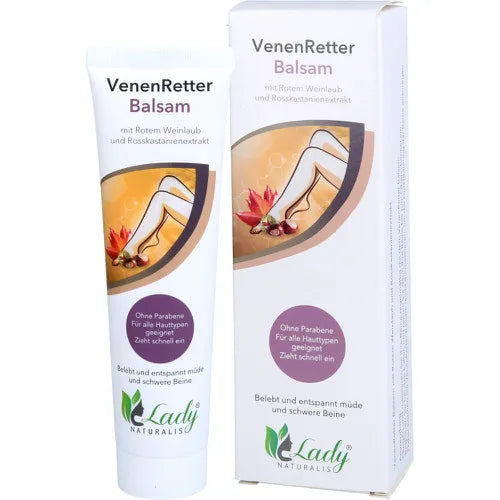 VEINS RESERVER balm, Horse chestnut, grape leaf, Camphor, menthol