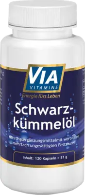 VIAVITAMINE Black Cumin Oil Capsules