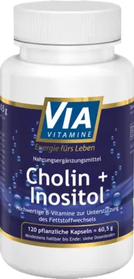 VIAVITAMINE Choline & Inositol Capsules