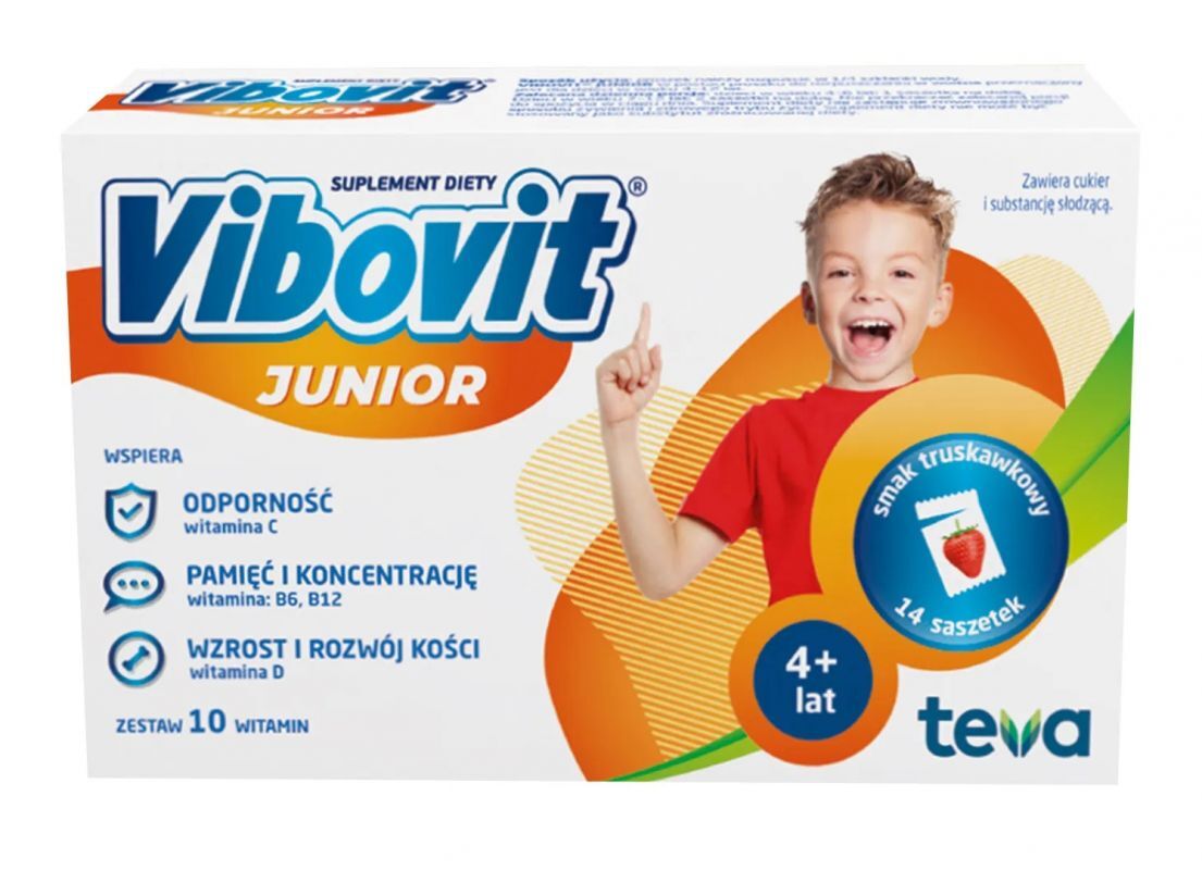 VIBOVIT Junior x 14 sachets - strawberry