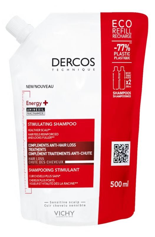 VICHY DERCOS ENERGY+ Strengthening Shampoo 500 ml