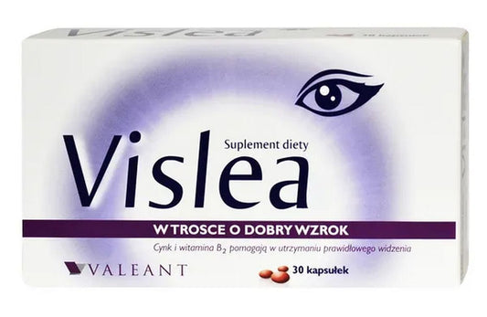 VISLEA x 30 capsules, vitamins for eyes, troxerutin, zeaxanthin, omega-3, lutein