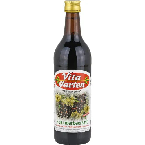 VITAGARTEN Elderberry Juice 750 ml