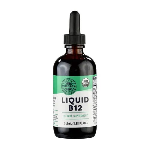 VITAMIN B12 LIQUID Methylcobalamin, Adenosylcobalamin Vimergy 115 ml