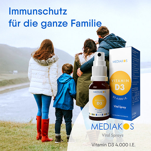 VITAMIN D3 4000 IU Mediakos Vital Spray