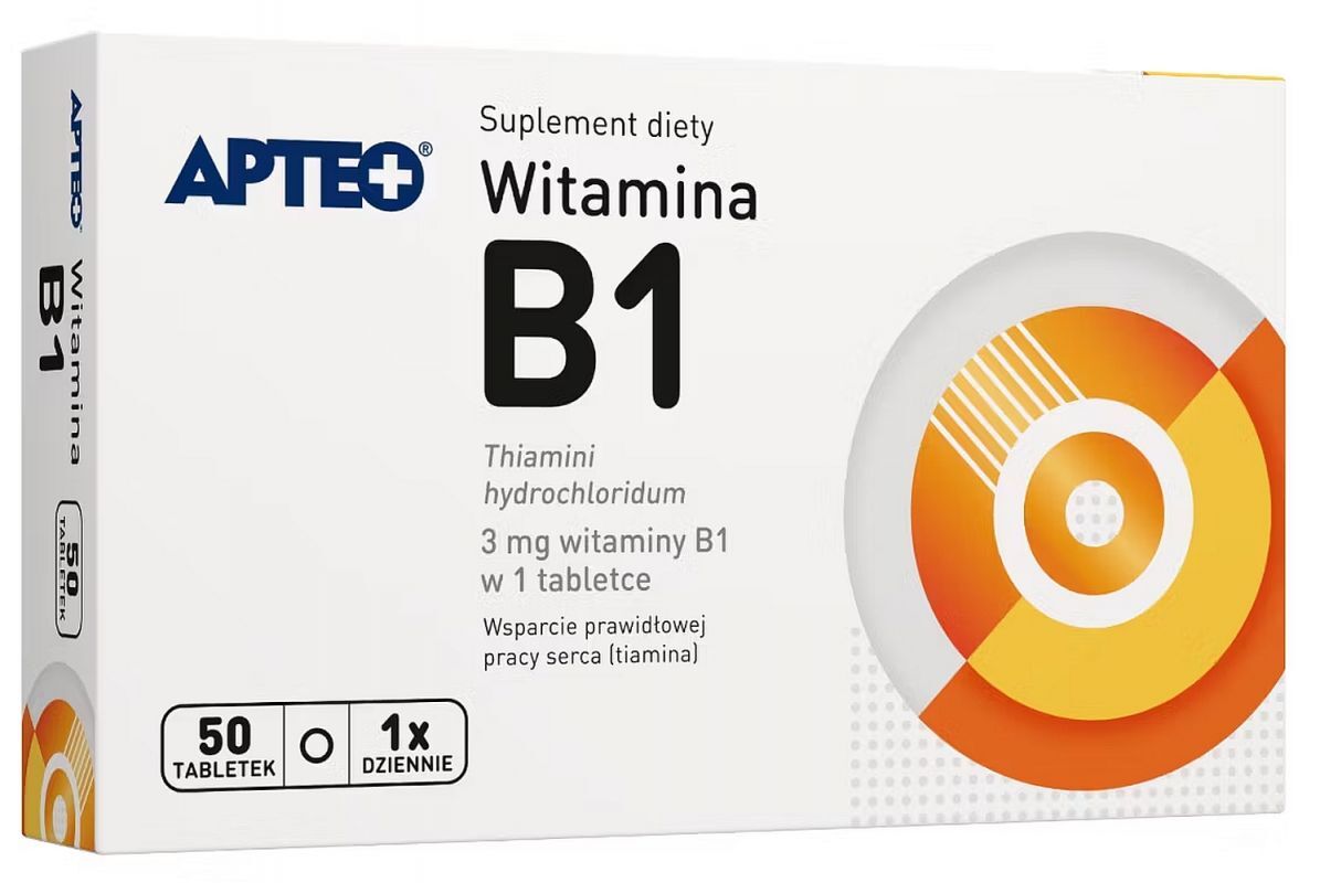 VITAMIN B1 APTEO 3 mg x 50 pills