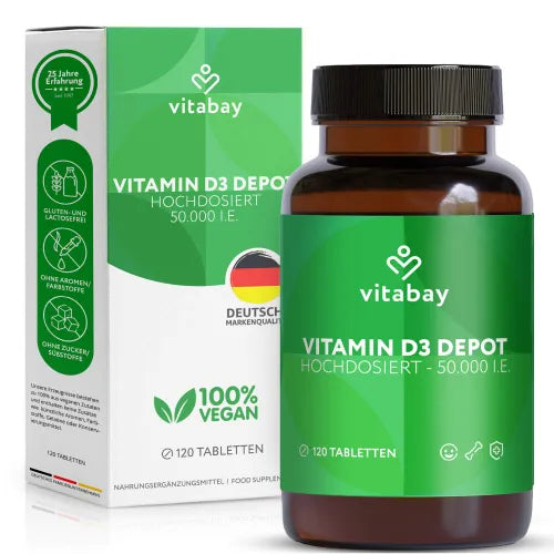 VITAMIN D3 DEPOT 50,000 IU cholecalciferol tablet