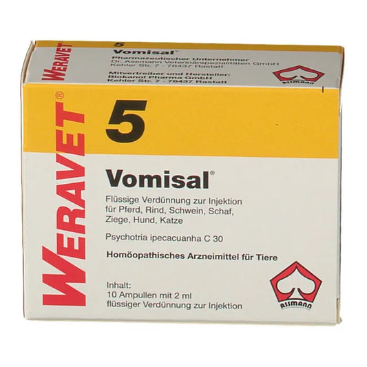 VOMISAL 5 ampoules vet. 10X2 ml