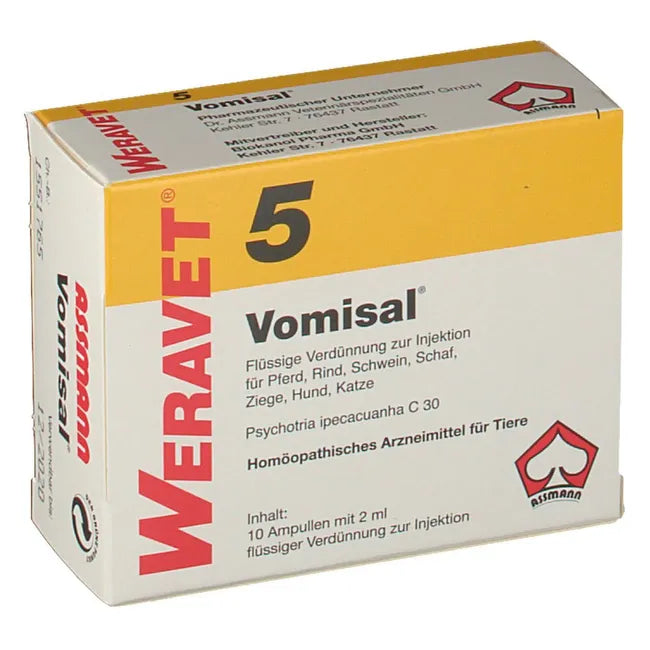 VOMISAL 5 ampoules vet. 10X2 ml