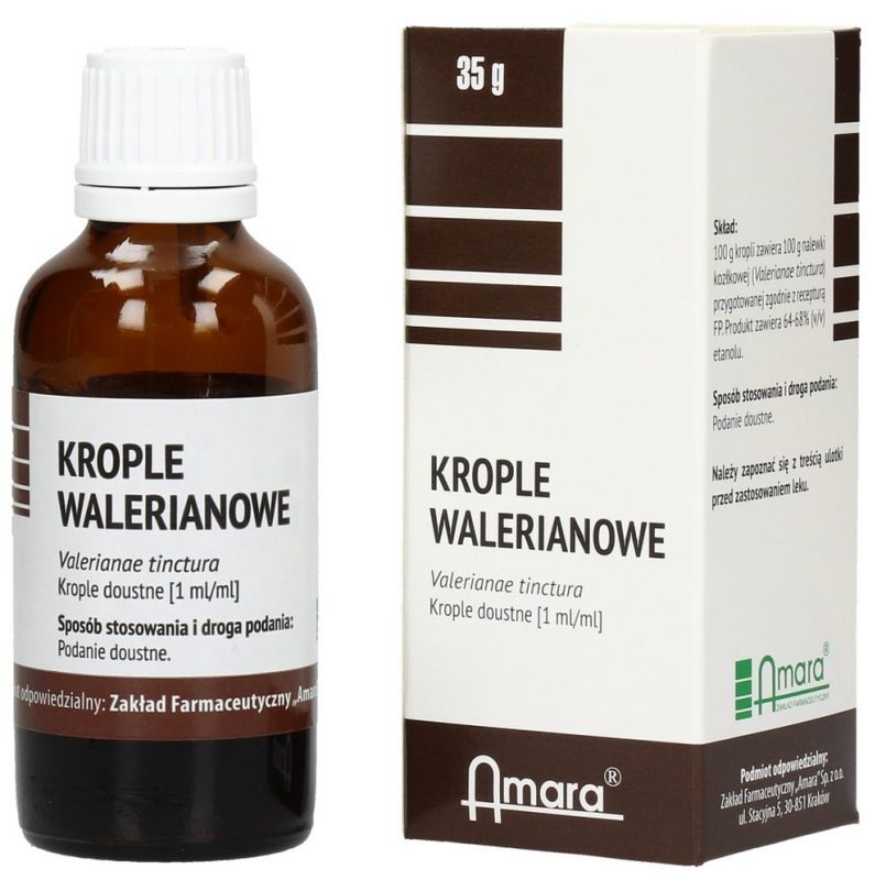 Valerian root DROPS Valerianae tinctura 35g