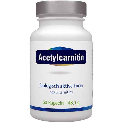 Vegan ACETYLCARNITINE 500 mg vegi capsules