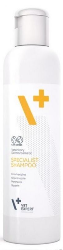 Vet Expert Shampoo Specialist Dermocosmetic shampoo for dogs and cats UK