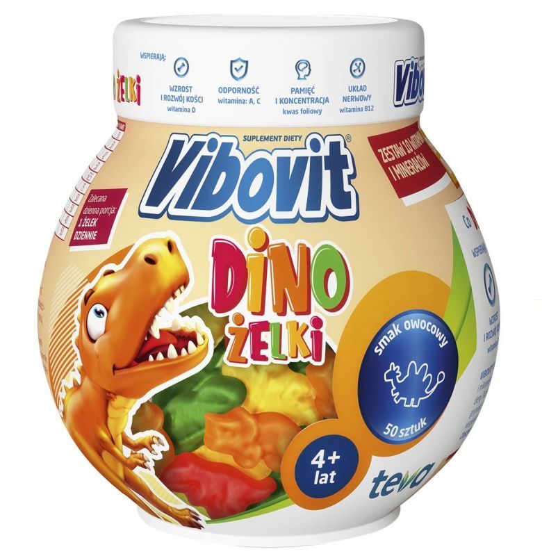 Vibovit Dino jelly beans x 50 pieces