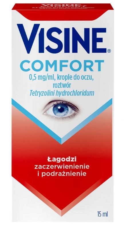 Visine Comfort 0.5mg, ml eye drops 15ml