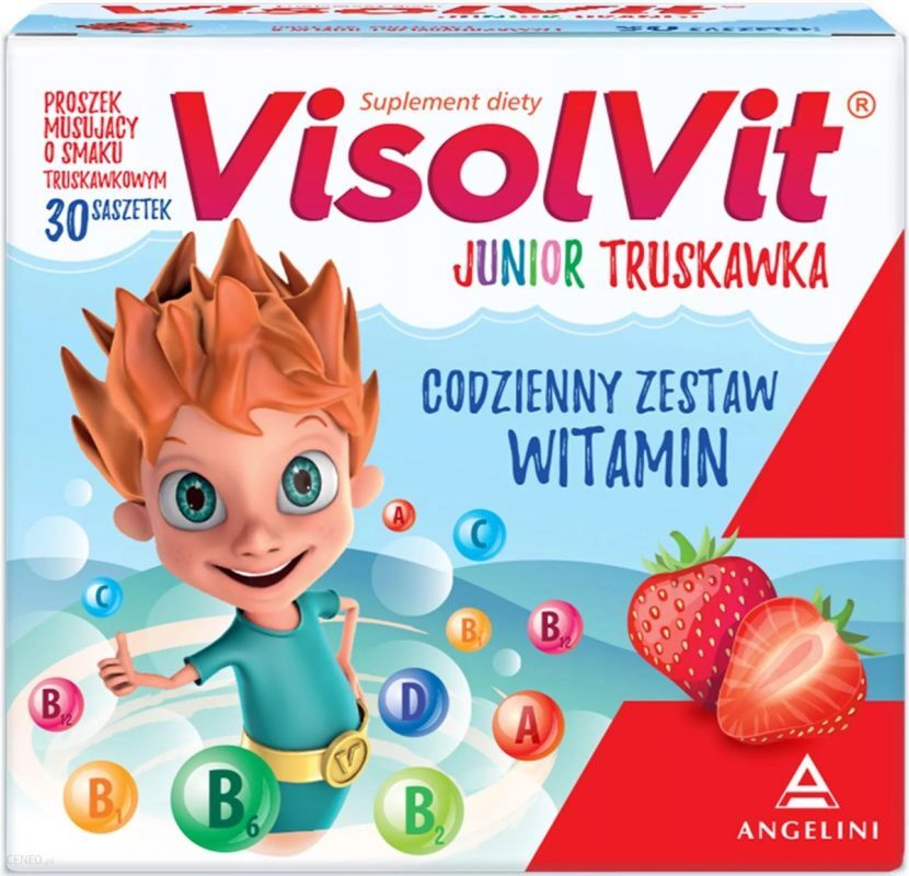 Visolvit Junior strawberry flavor x 30 sachets