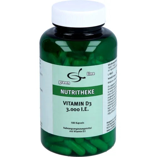 Vitamin D3 3,000 IU Capsules 180 Capsules