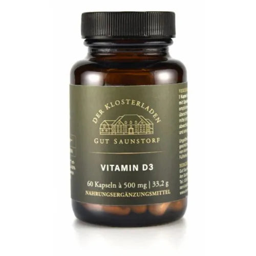Vitamin D3 capsules, 60 pieces