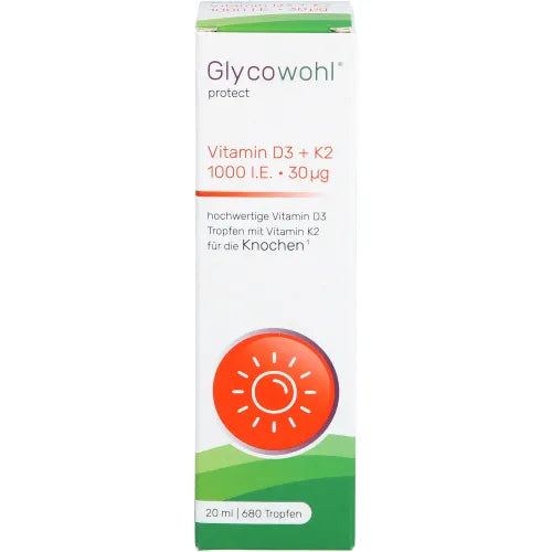 Vitamin D3 1000 IU+K2 30 μg Drops 20 ml