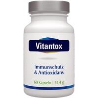 Vitamins, trace elements, bioavailable coenzyme Q10, pomegranate extract, VITANTOX