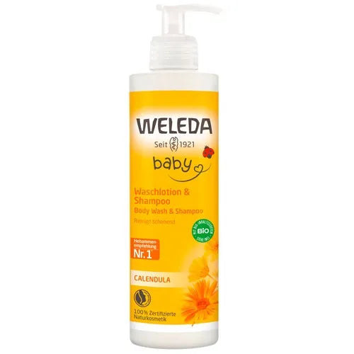 WELEDA Calendula Wash Lotion & Shampoo 400 ml