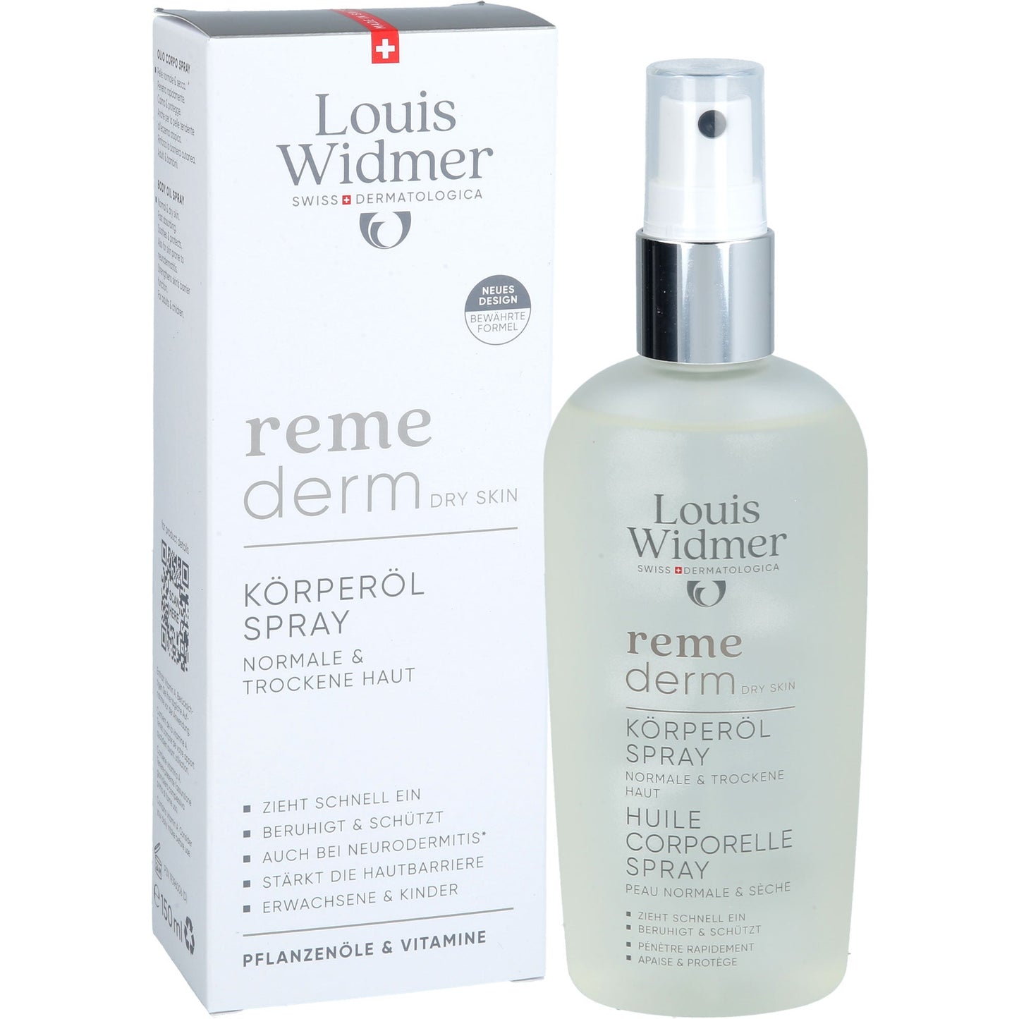 WIDMER Remederm dry Skin Body Oil Spray