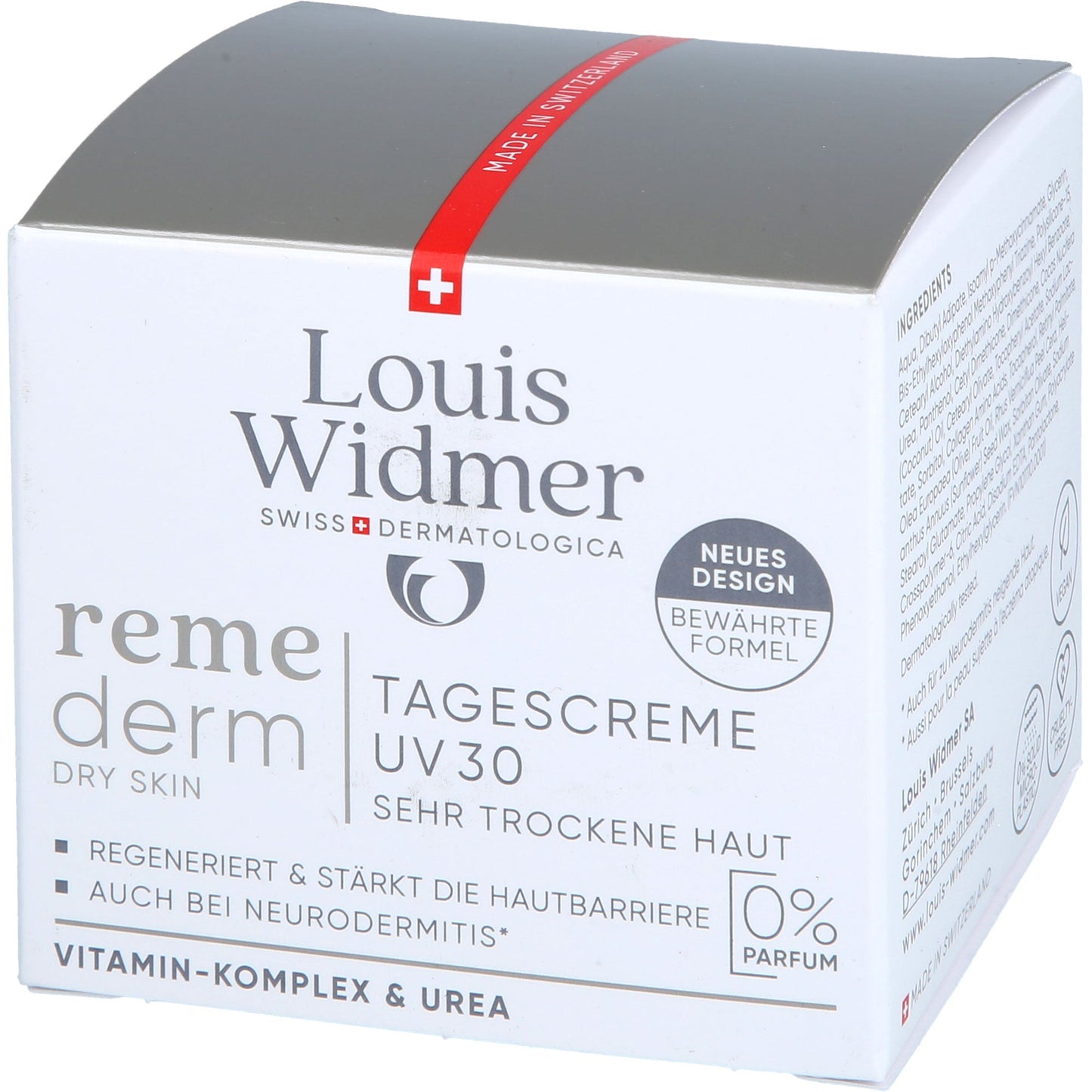 WIDMER Remederm dry Skin Day Cream UV 30 oP