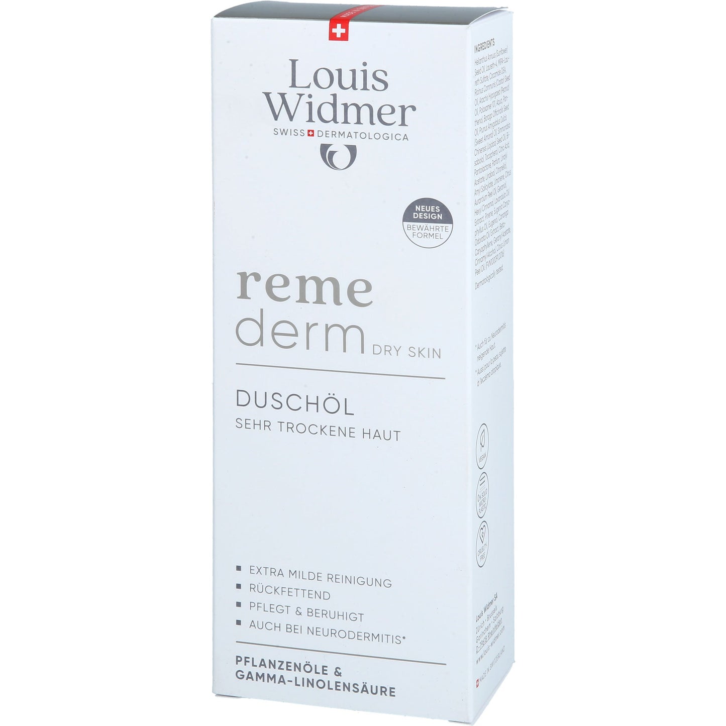WIDMER Remederm dry Skin shower oil