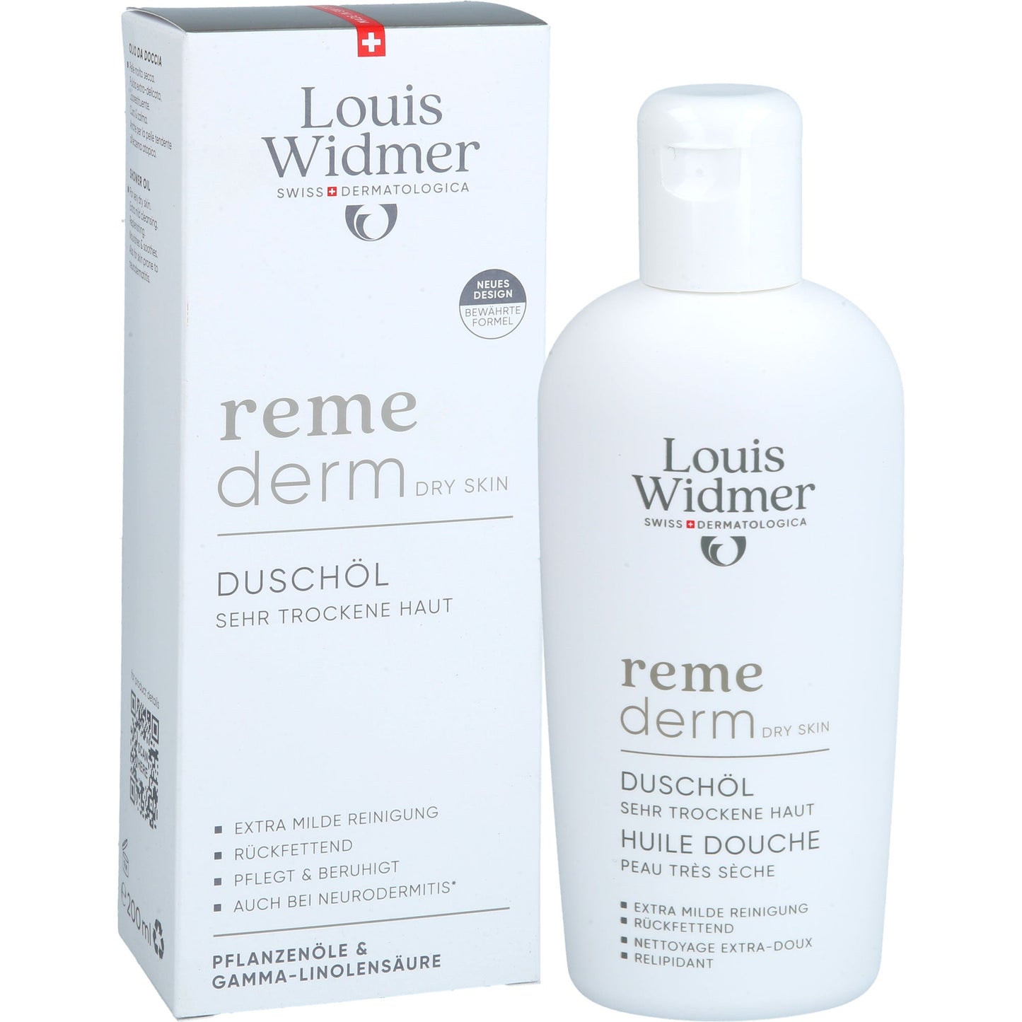 WIDMER Remederm dry Skin shower oil