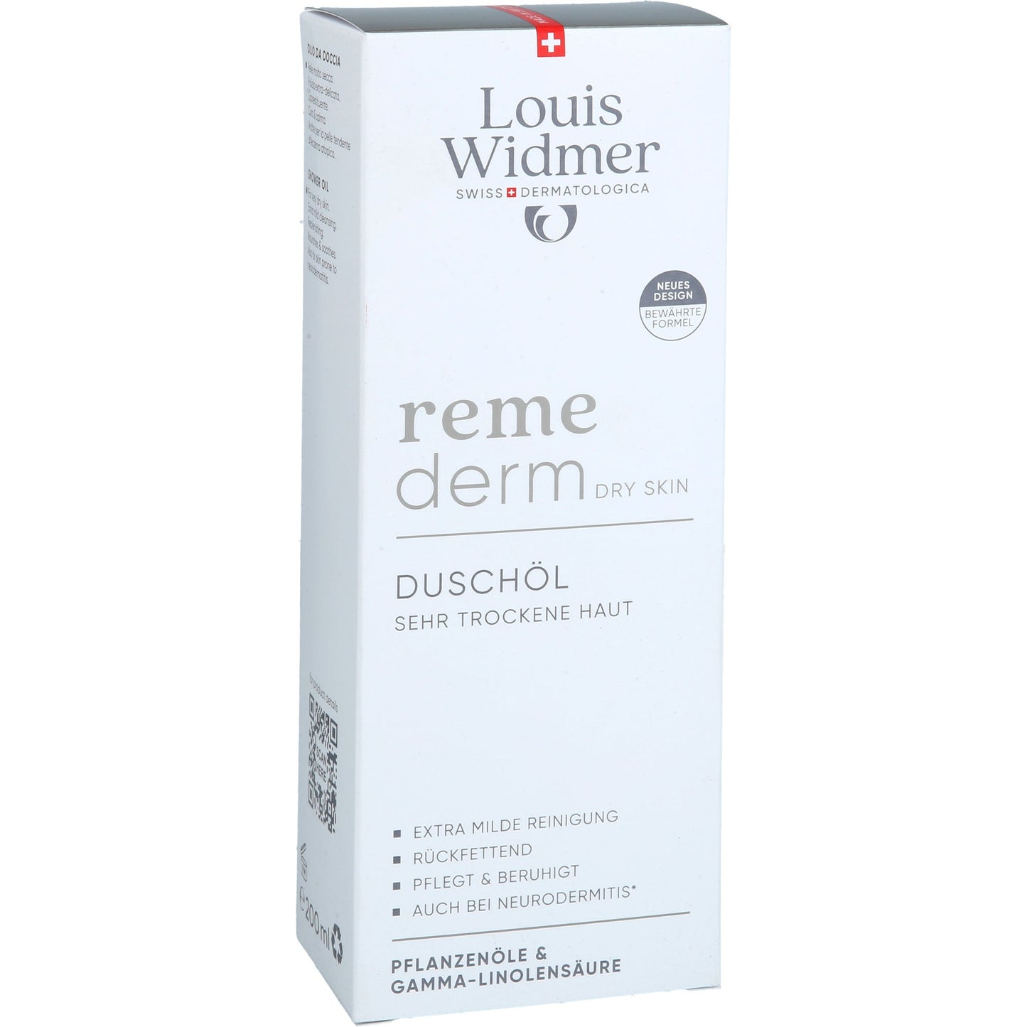 WIDMER Remederm dry Skin shower oil