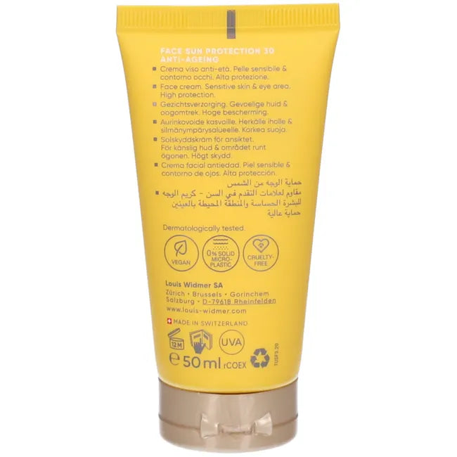 WIDMER Sun Face Sun Protection Anti-Age UV 30 oP