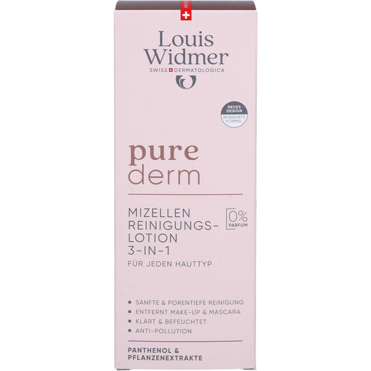 WIDMER purederm Micellar Cleansing Lotion oP