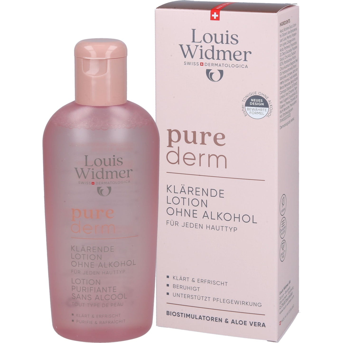WIDMER purederm clarifying lotion without alcohol lP