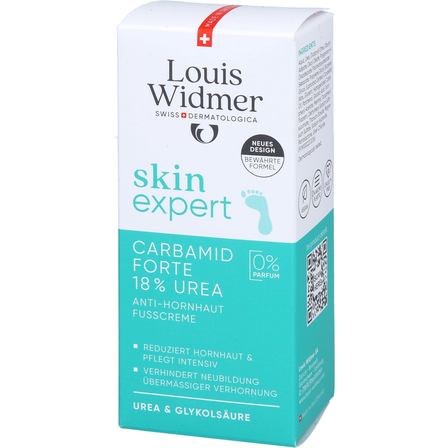 WIDMER skinexpert CARBAMID FORTE foot cr.18% urea oP