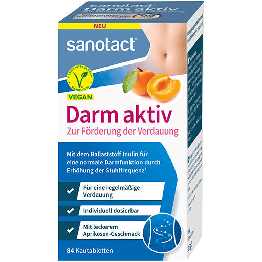 With inulin fiber from chicory root intestinal ACTIVE chewable tablets