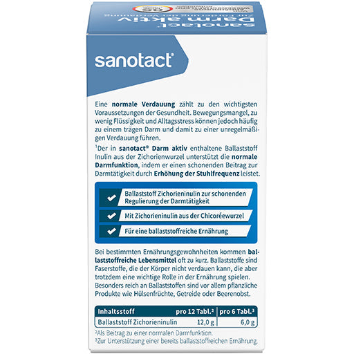 With inulin fiber from chicory root intestinal ACTIVE chewable tablets