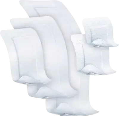 Wound dressings, sterile plaster dressings 5x7.2 cm LEUKOMED