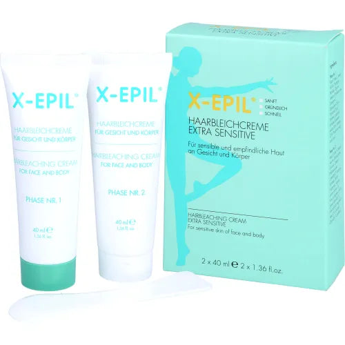 X-EPIL hair bleaching cream 2X40 ml