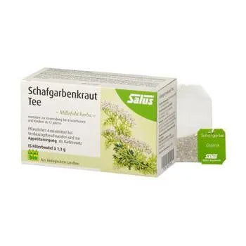 Yarrow herb medicinal tea Millef.herba Bio Salus 15 pieces