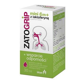 ZATOGRIP JUNIOR 6+ syrop 120ml