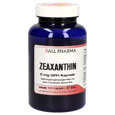 ZEAXANTHIN 6 mg GPH Capsules